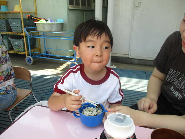 流しそうめんの会