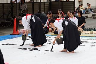 文化祭書道部③