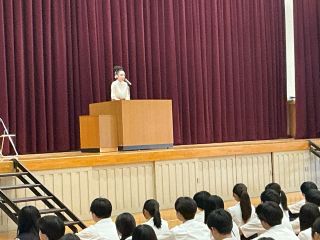 ２学期始業式２