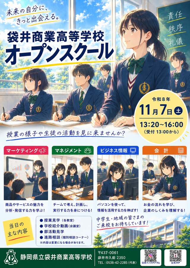 openschool オープンスクールポスター