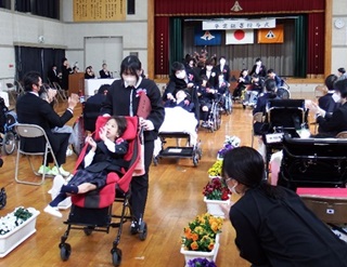 	 中学部卒業式５