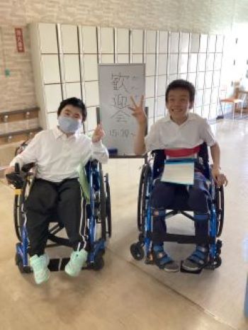 新入舎生の2人