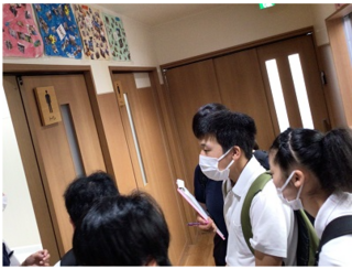 高等部　職場見学１