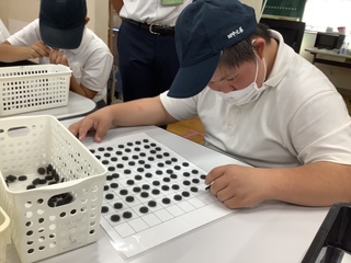 吉原つくし作業体験 作業体験をさせてもらいました