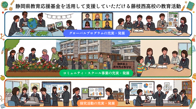 応援基金藤枝西教育事業 応援基金藤枝西教育事業