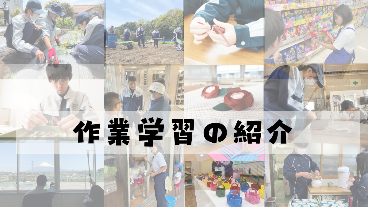 作業班の紹介
