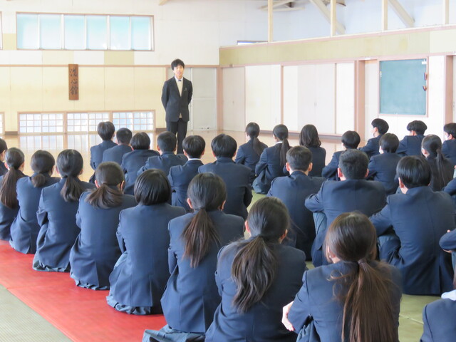 １学年集会