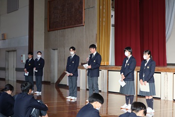 学年集会２