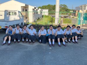 女子バスケ部員