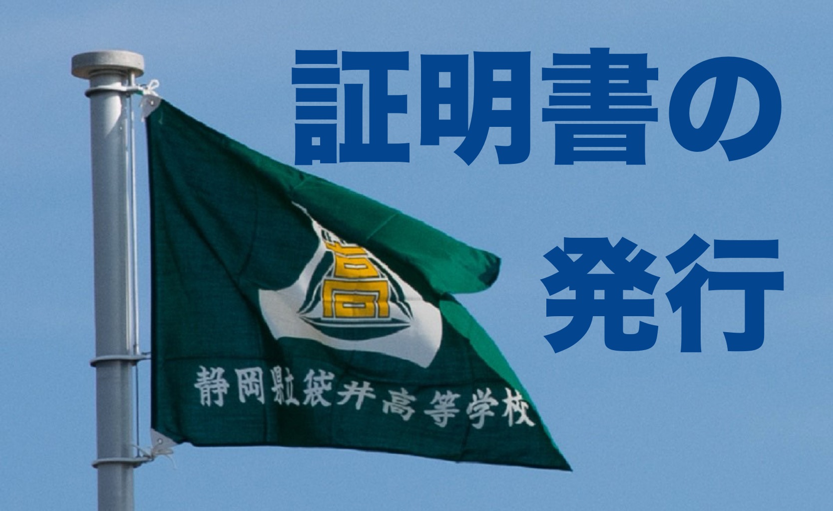 証明書の発行