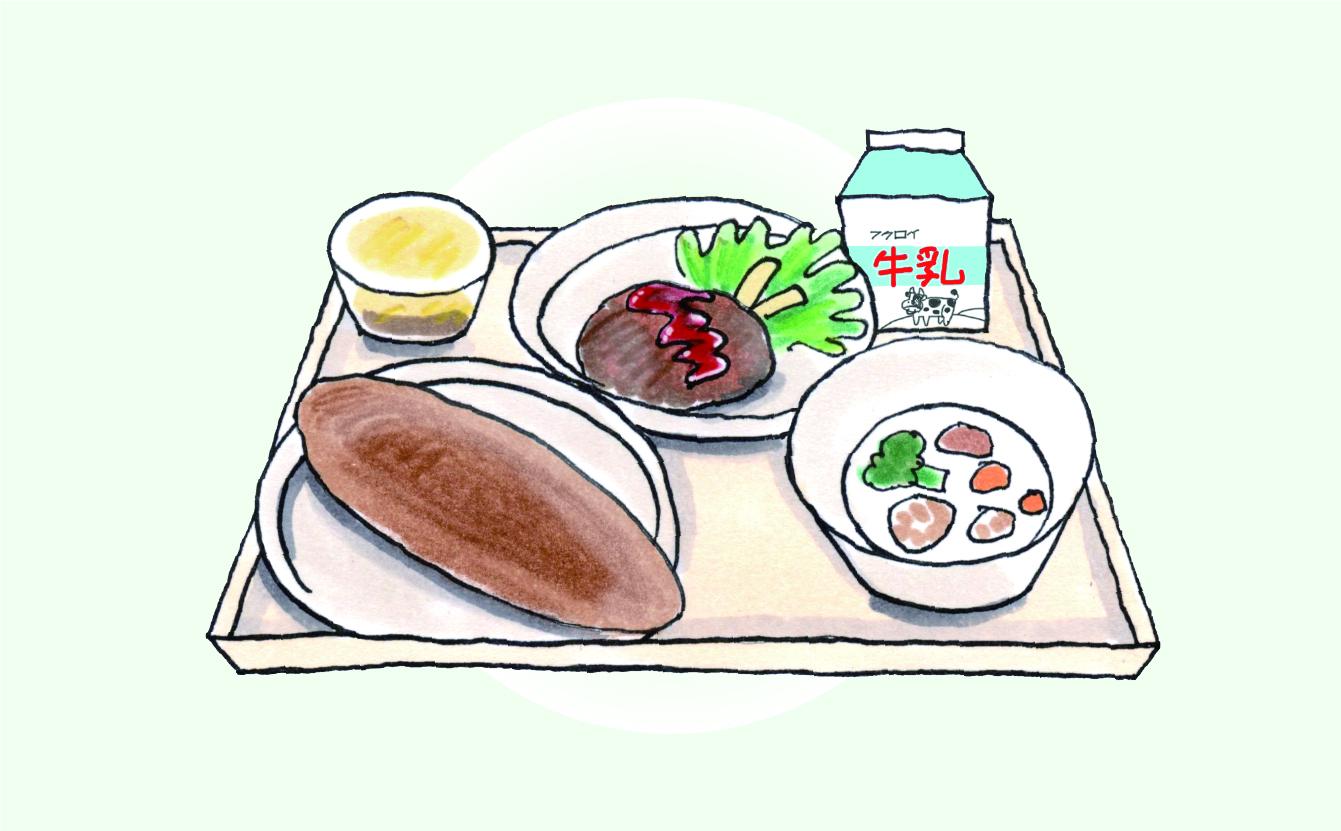 給食より（欠食届）