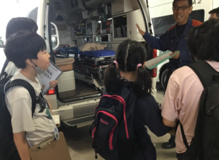 車両見学