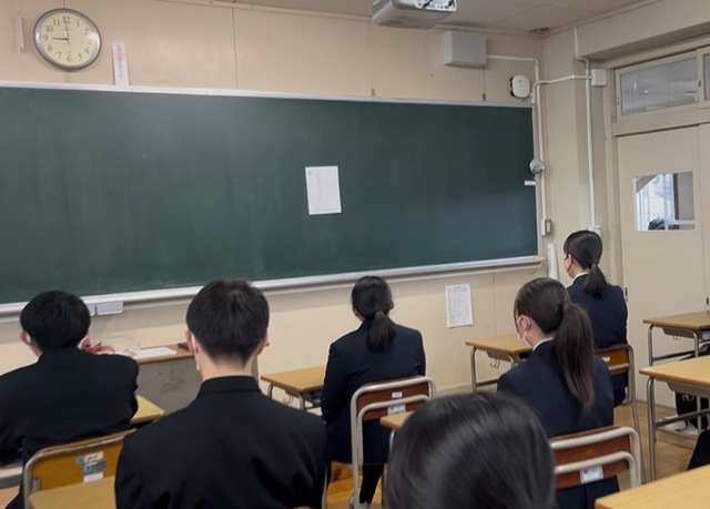 ３学期始業式