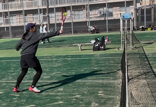 女子テニス部04