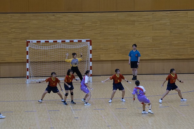 ハンド女子新人県２