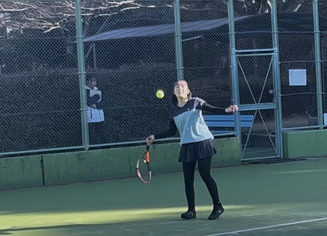 女子テニス部　学年別シングルス05