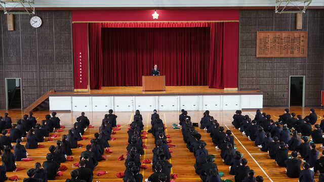 3学期終業式