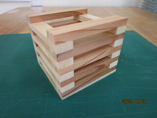 中学部１年　作業学習「けやき祭の販売会に向けて」