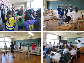 槙の葉祭準備２