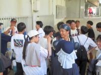 試合が終わって