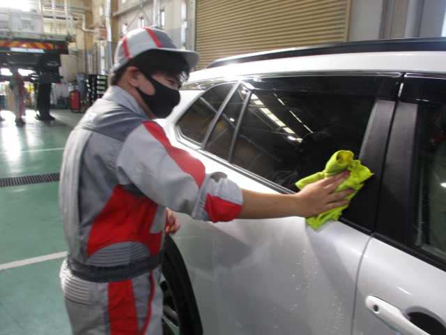 企業：洗車ふきあげ