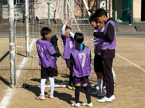 R7 サッカー1月合同練習１