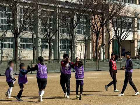 R7 サッカー1月合同練習１