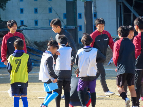 R7 サッカー1月合同練習１