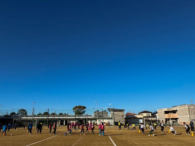 R8 サッカー部合同練習2