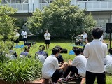 音楽研究部中庭ライブIMG_5341