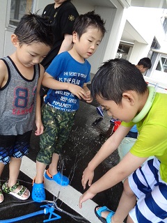水あそび②