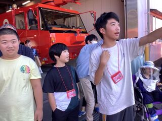 放水すごいね！