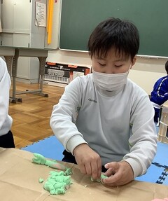 寒天粘土③