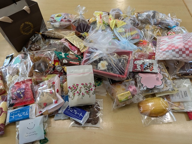 バレンタインお菓子