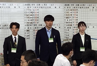 実習生あいさつ