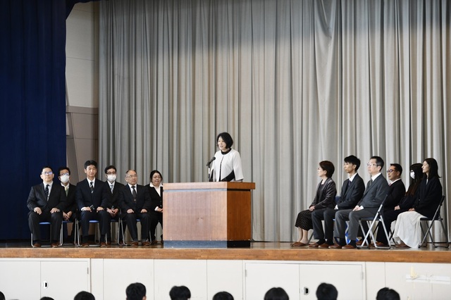令和7年度離任式
