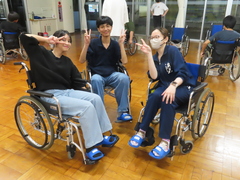 車いす体験