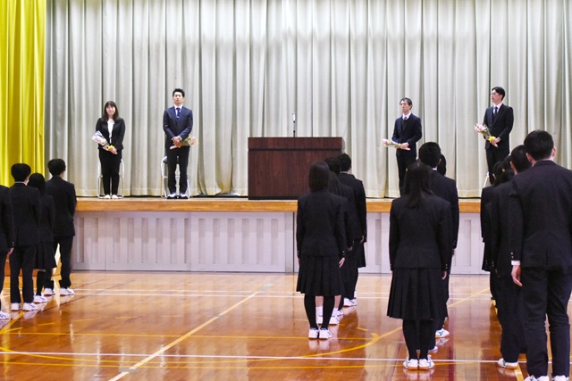 令和６年度 離任式