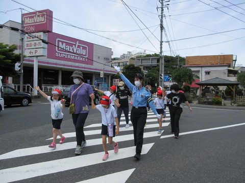 交通安全教室７