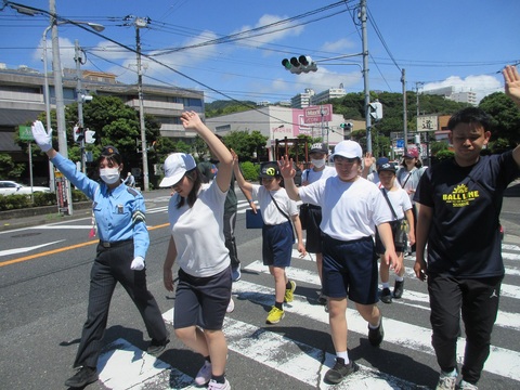交通安全教室９