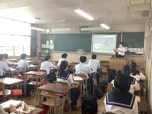 ２年模擬授業教室