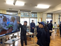 福祉科1年分校授業見学②