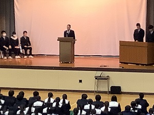 立会演説会①