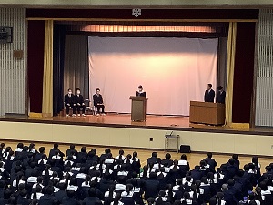 立会演説会②