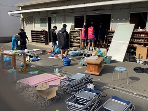 部活動大掃除④