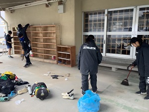 部活動大掃除③
