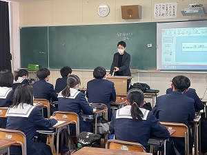 職業講話（山下）
