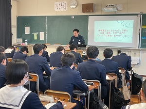 職業講話（平野）