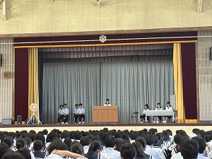 立会演説１