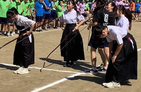 体育祭入場